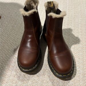 Brown Leather Women's Boots